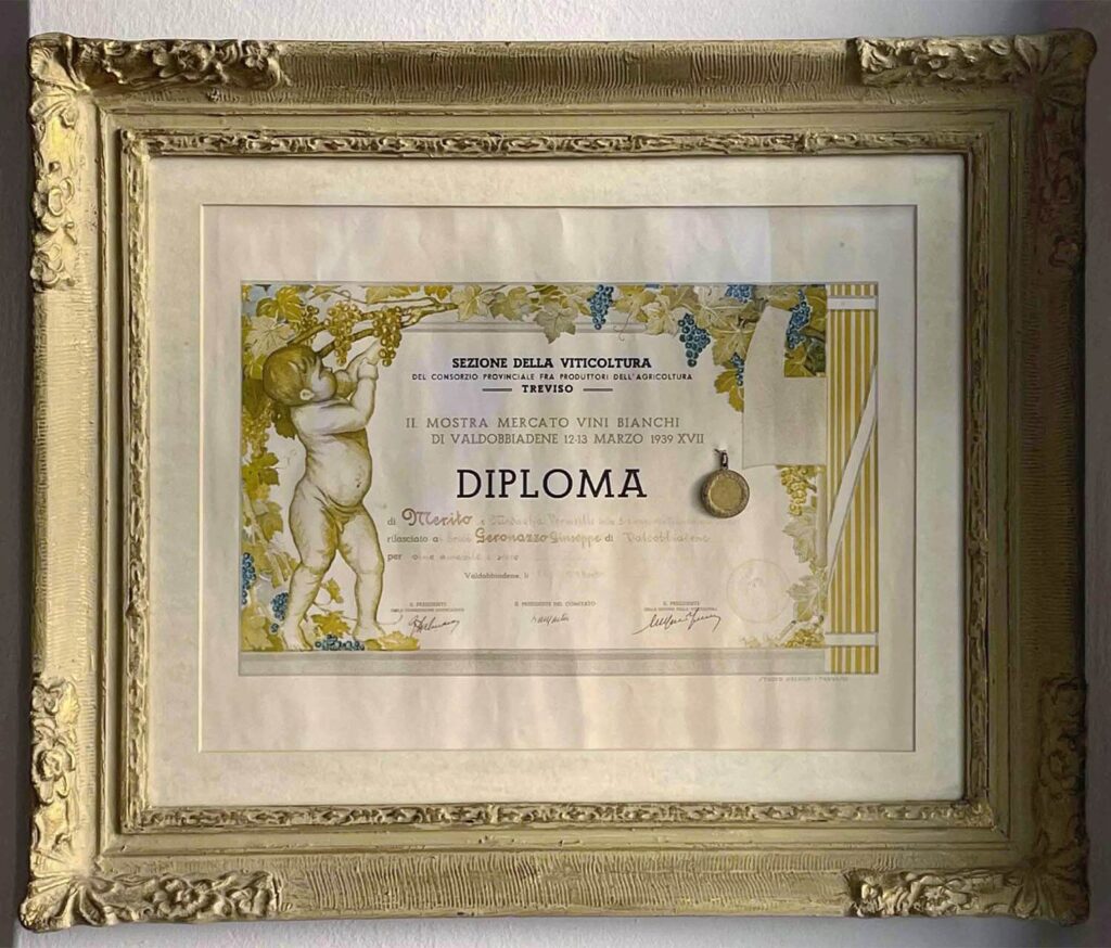 diploma merito Geronazzo Giuseppe
